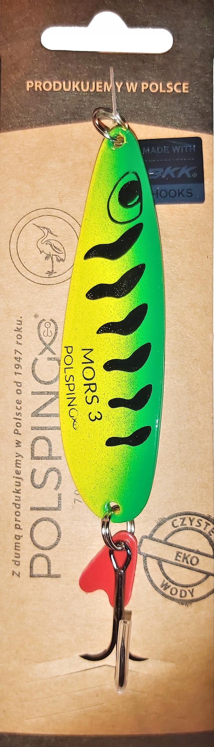 Wahadłówka Polsping Mors 3 25 g Green Tiger