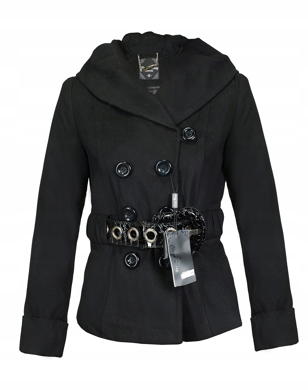 PŁASZCZ TRENCZ GUZIKI XL