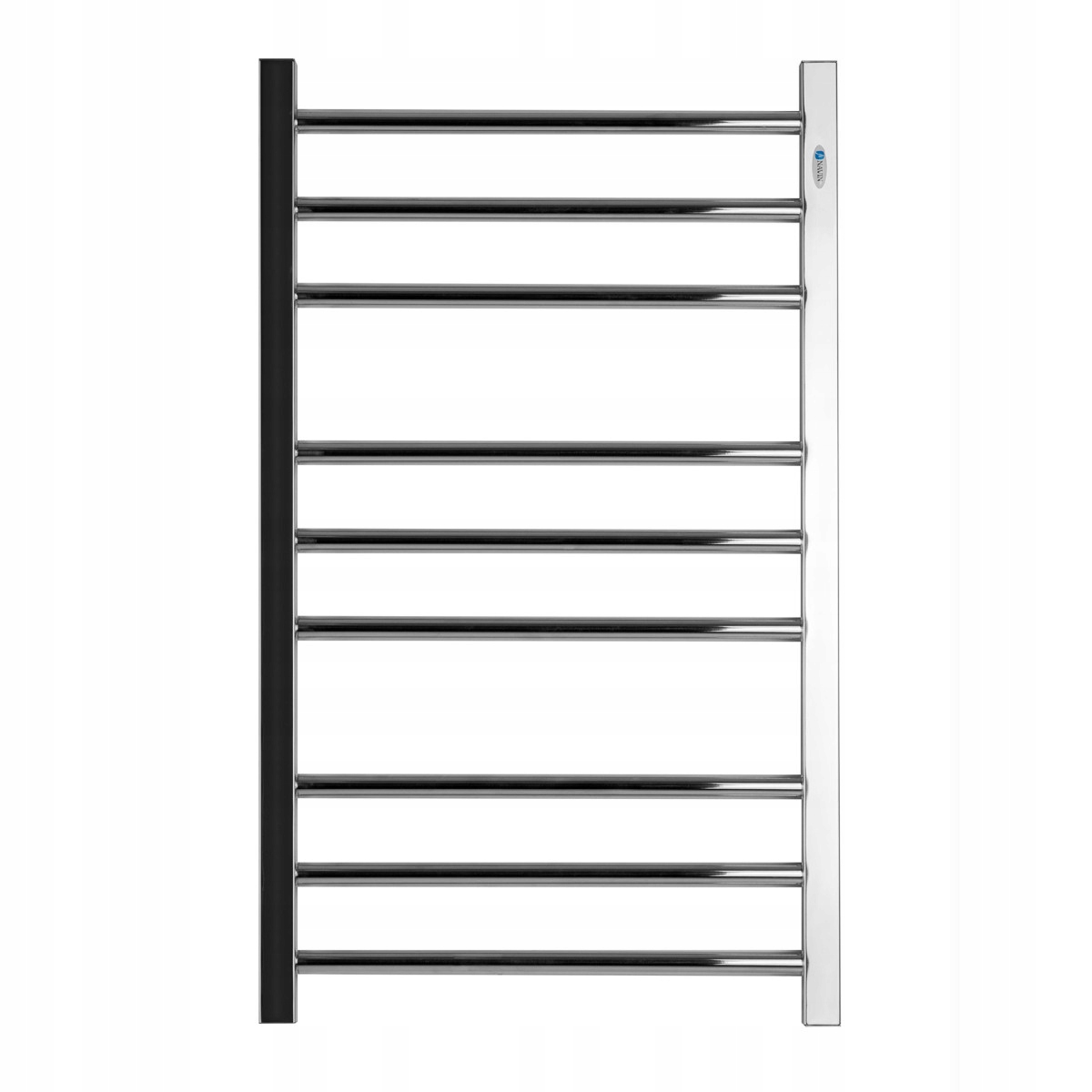 Vodný kúpeľňový radiátor 500х800 Classic Quadro Nerez Chrom