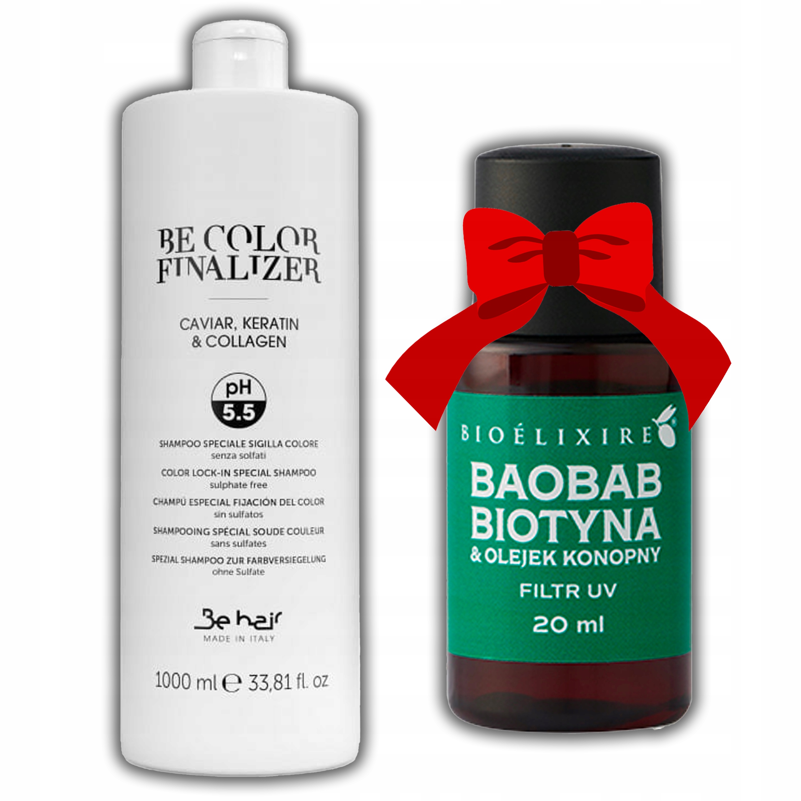 BE COLOR FINALIZER OKYSĽUJÚCI ŠAMPÓN 1000ML + SÉRUM BIOELIXIRE ZDARMA