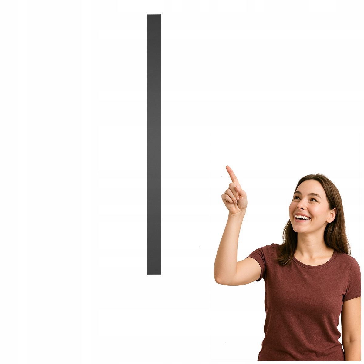 Moderní nástěnná Led lampa Mutti 29W, terasa, černá Italux