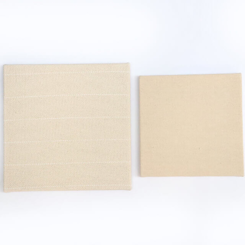 Rámy s kaňkou KnitPro bavlněné 25x25x1,5 cm ecru 2ks 21010