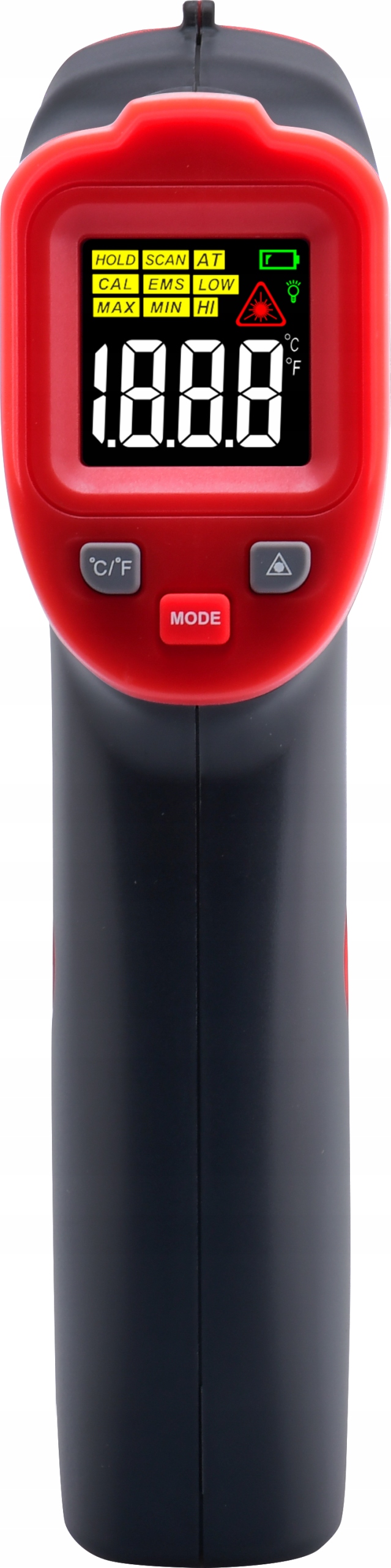 PIROMETR TERMOMETR LASEROWY BEZDOTYKOWY NA PODCZERWIEŃ EMISYJNOŚC -50+950°C Model WT327D