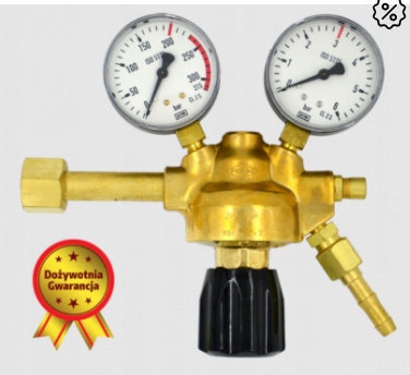 RBArg-0,3 Reduktor do ARGONU 3bar Perun POLSKI