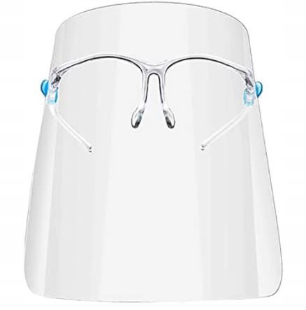 

Przyłbica Ochronna Na Twarz Z Okularami Osłona