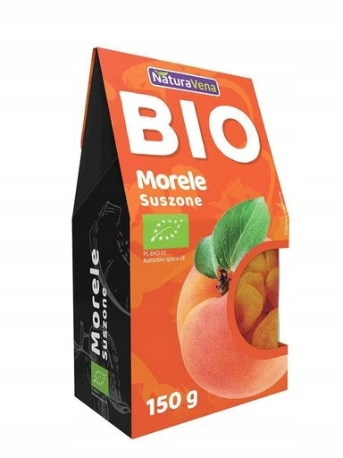 3x Meruňky Sladké Sušené Bio 150 g Naturavena