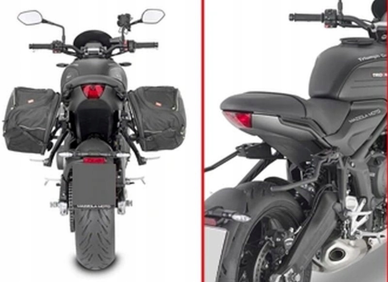 Rošt Pod Bočné Tašky Rýchlej Montáže Remove-x Triumph Trident 660 21