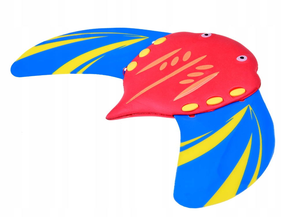 PŁASZCZKA ZABAWKA DO KĄPIEL RYBA Kolor dominujący odcienie niebieskiego