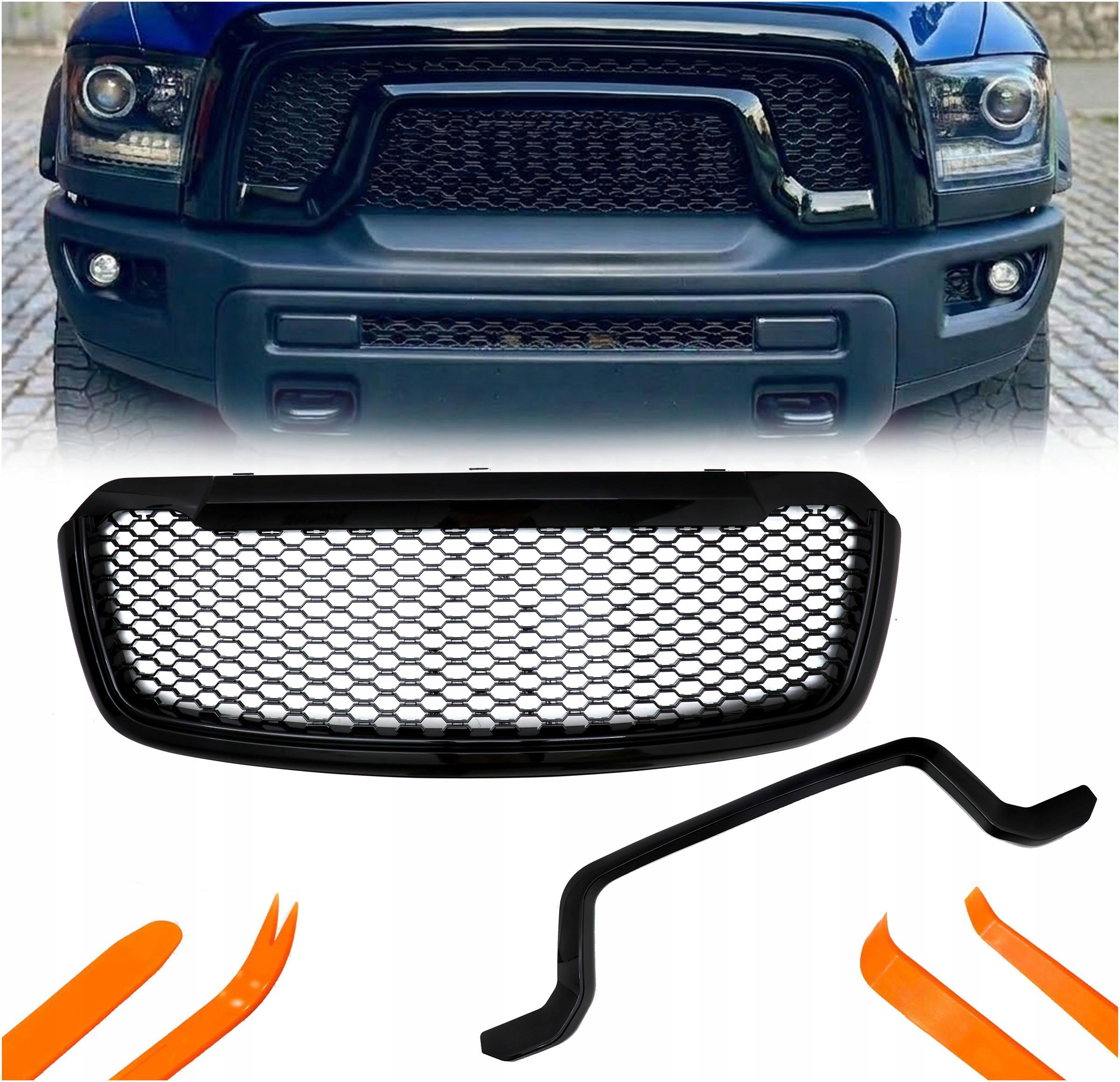Atrapa Grill Dodge Ram Černá 2013-2018