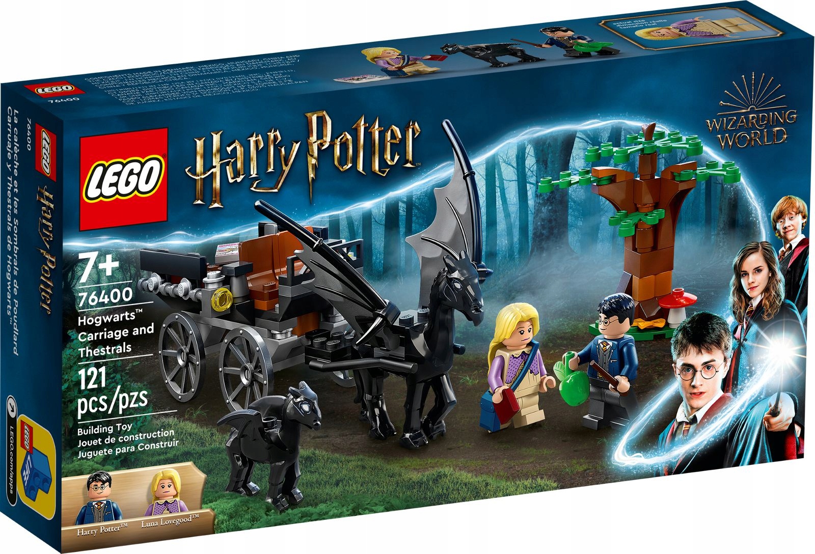 Lego Harry Potter 76400 Bradavice: Kočár a testrálové Nové