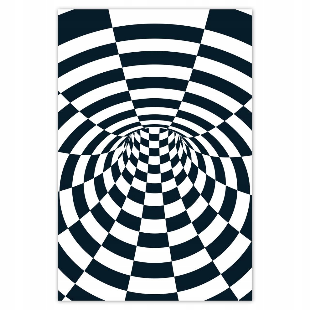 

Plakat 62x93 Abstrackja czarnobiała