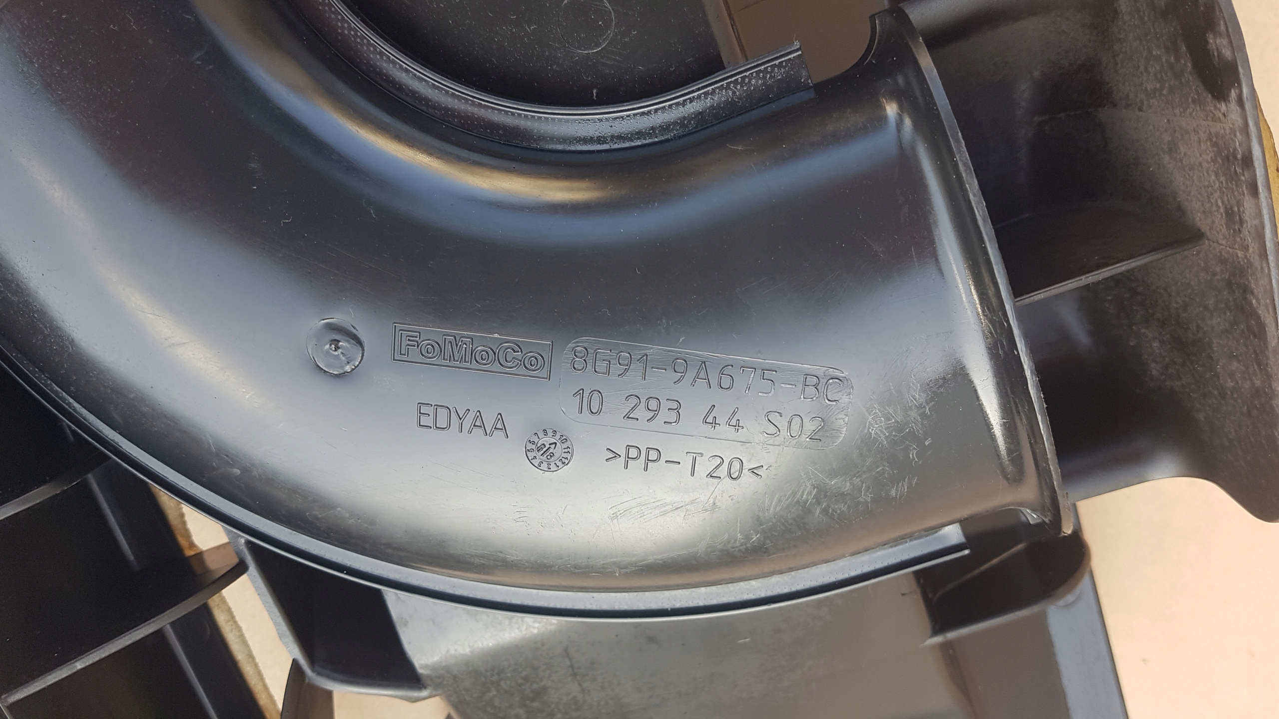 pipe intake air MONDEO MK4 S-MAX GALAXY 06-15 8G919A675BC