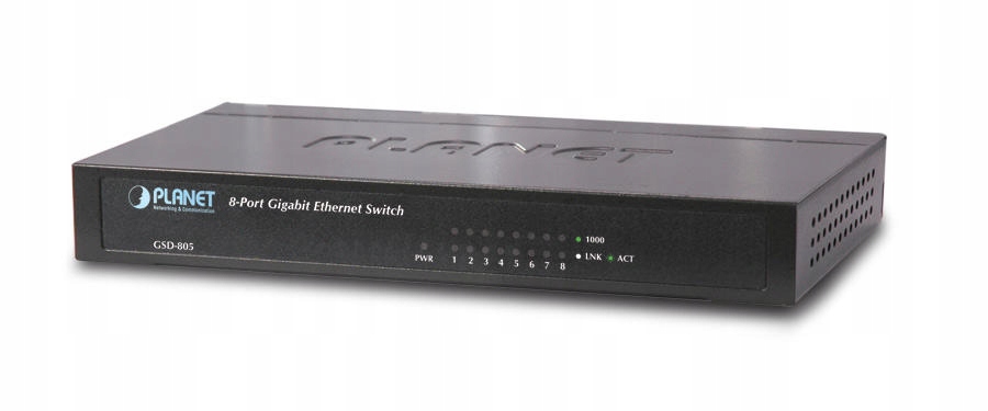Switch niezarządzalny Planet GSD-805 8 portów