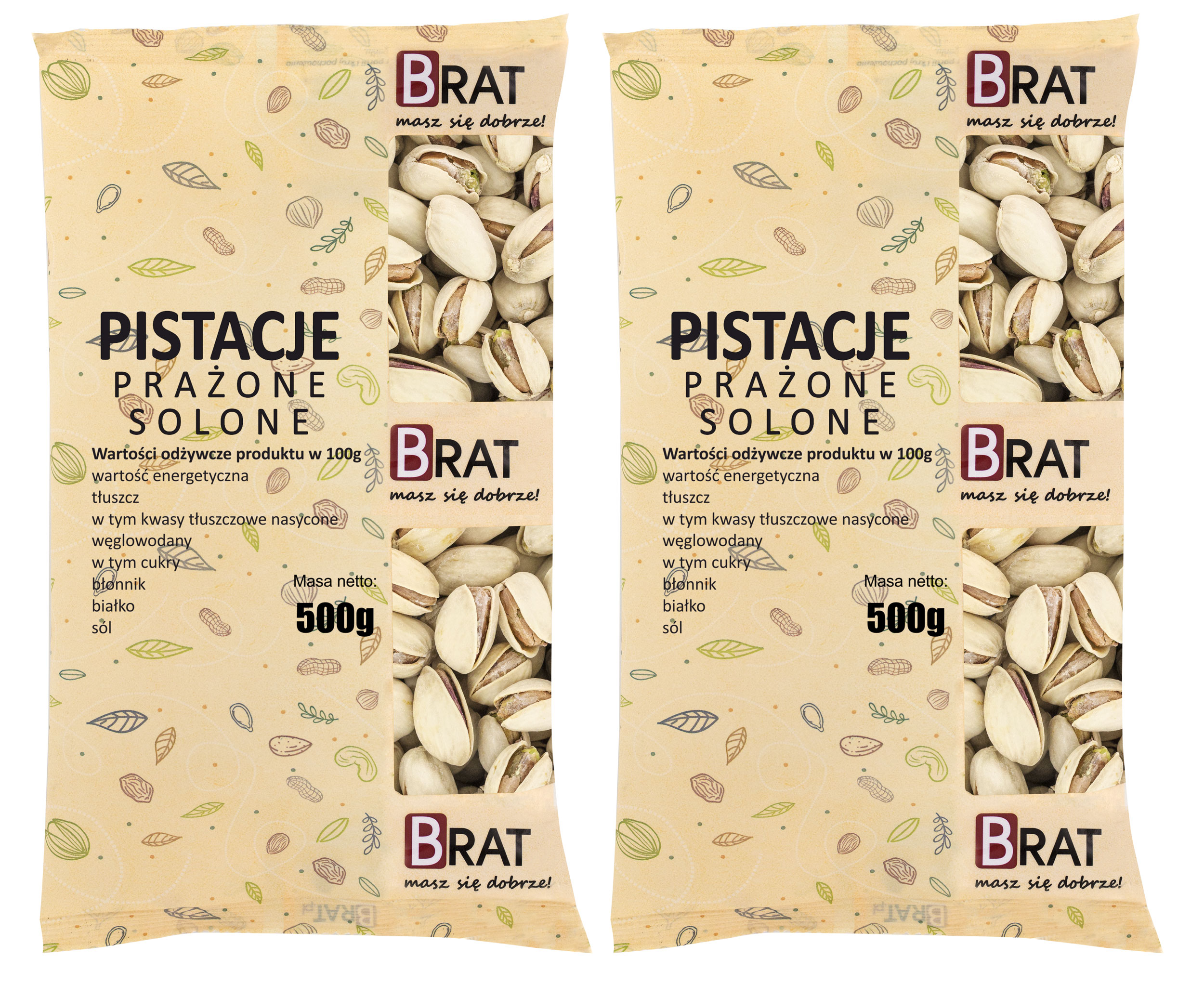 Pistácie Pražené Solené 1kg Přírodní velké čerstvé