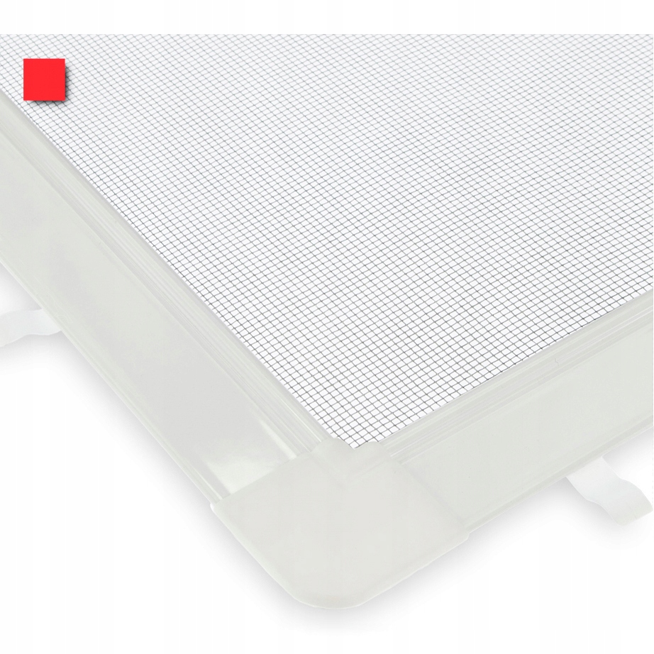 Siatka moskitiera szara metry 1,4m x1m DecoDesign Maks. szerokość 140 cm