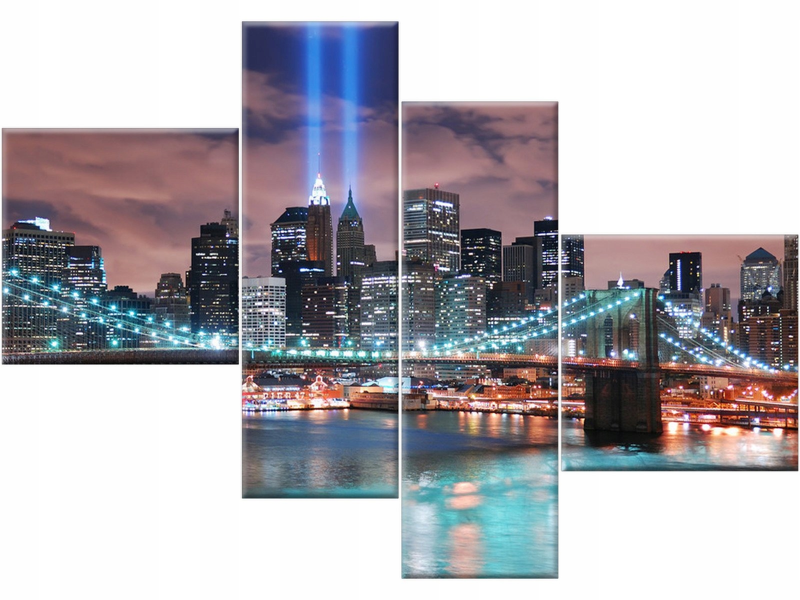

Miasto Usa Nowy Jork 100x70 Nowoczesny Obraz Most
