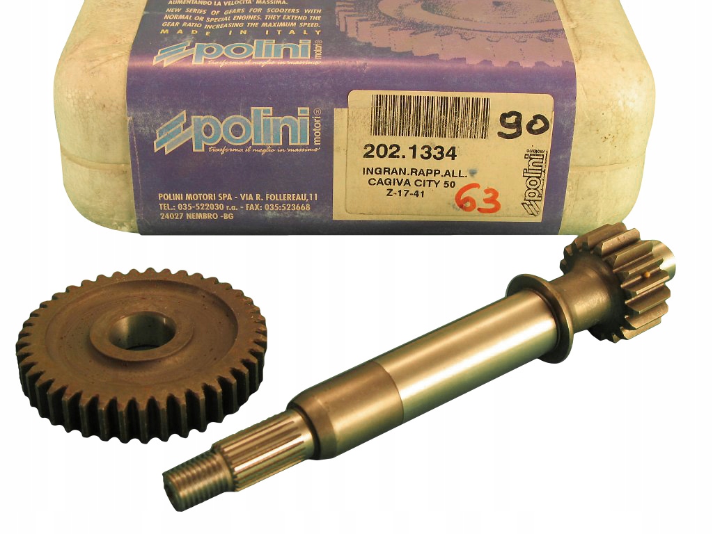 Szybka przekładnia tryby POLINI Cagiva CITY 50