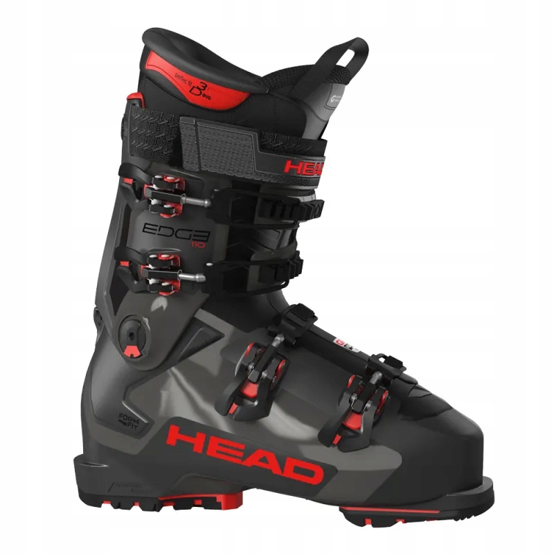 Buty Narciarskie Head Edge 110 Hv Black Red 27,5 605323