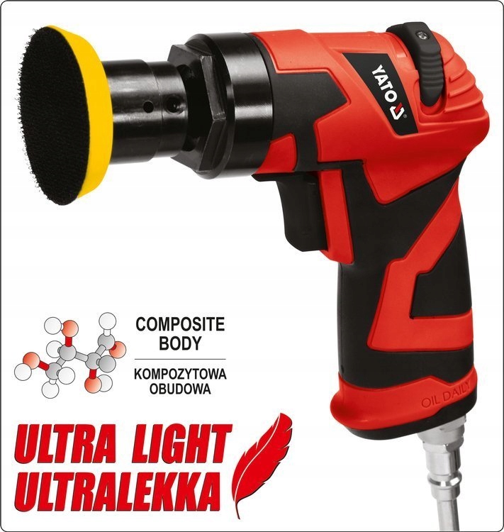 

Szlifierka Pneumatyczna Mimośrodowa YT-09730 Yato