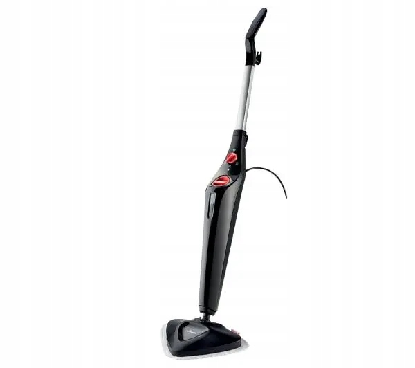 Mop parowy elektryczny do podłogi Vileda Steam Plus 1550W 0,4L Czarny