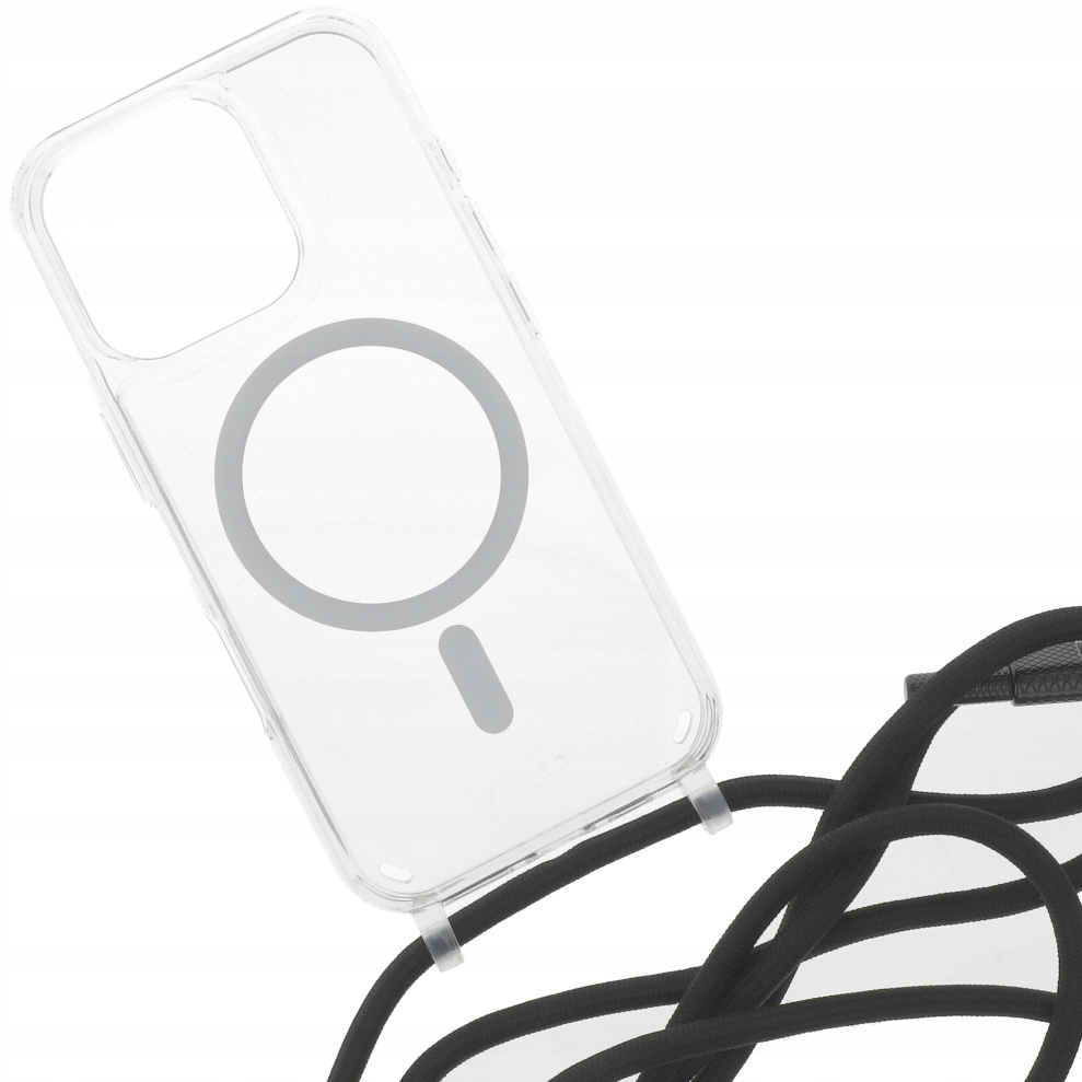Etui do iPhone 16 Pro, Fixed ze smyczką do MagSafe case ochronny na telefon