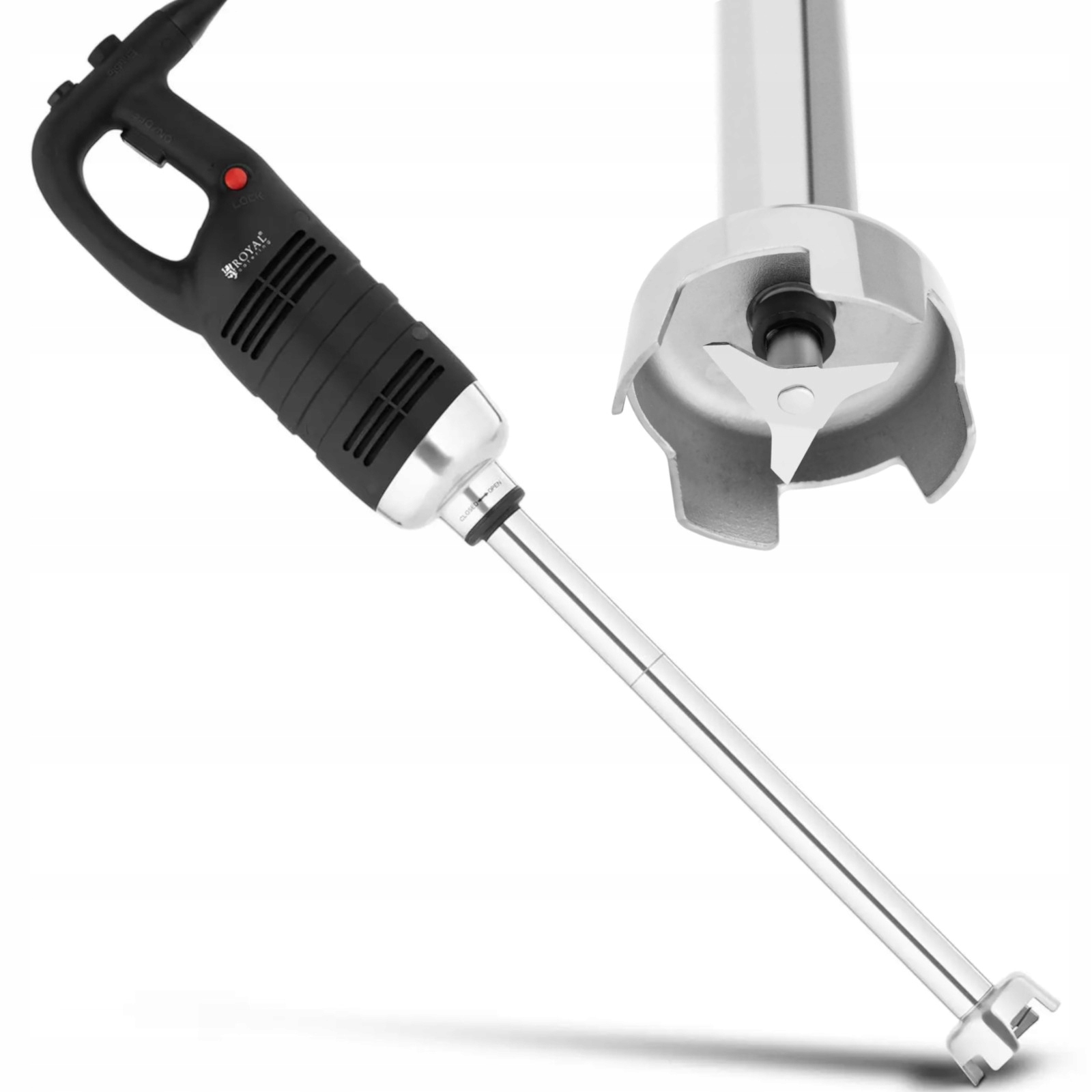 Mixér Ruční Mixér 550 MM 850 W 8000-18000 Ot/min Kuchyňské Zařízení