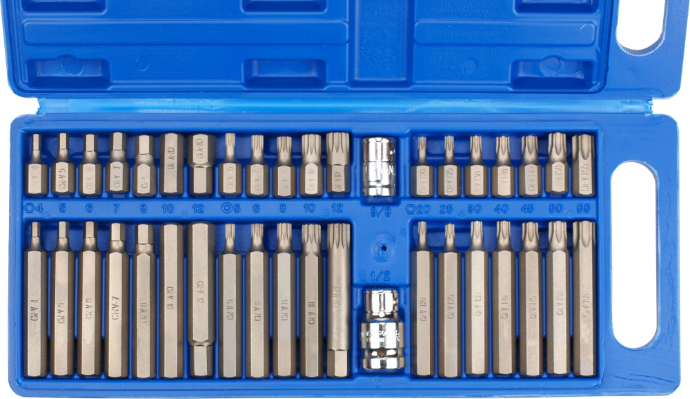 ZESTAW BITÓW IMBUS - TORX - SPLINE - KLUCZE 40 EL. EAN (GTIN) 5903815222887