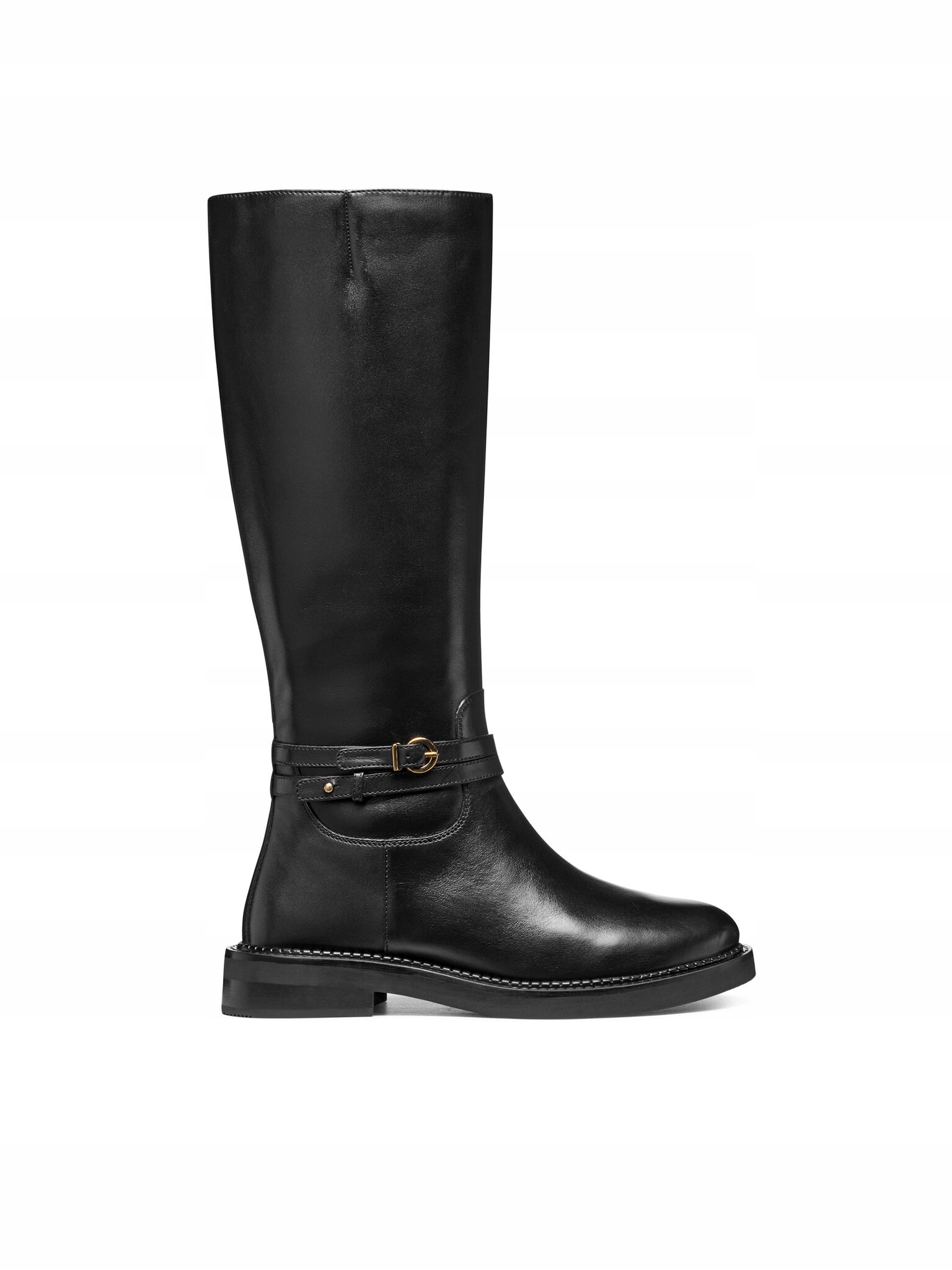 Geox Černé dámské kozačky Geox Serilda