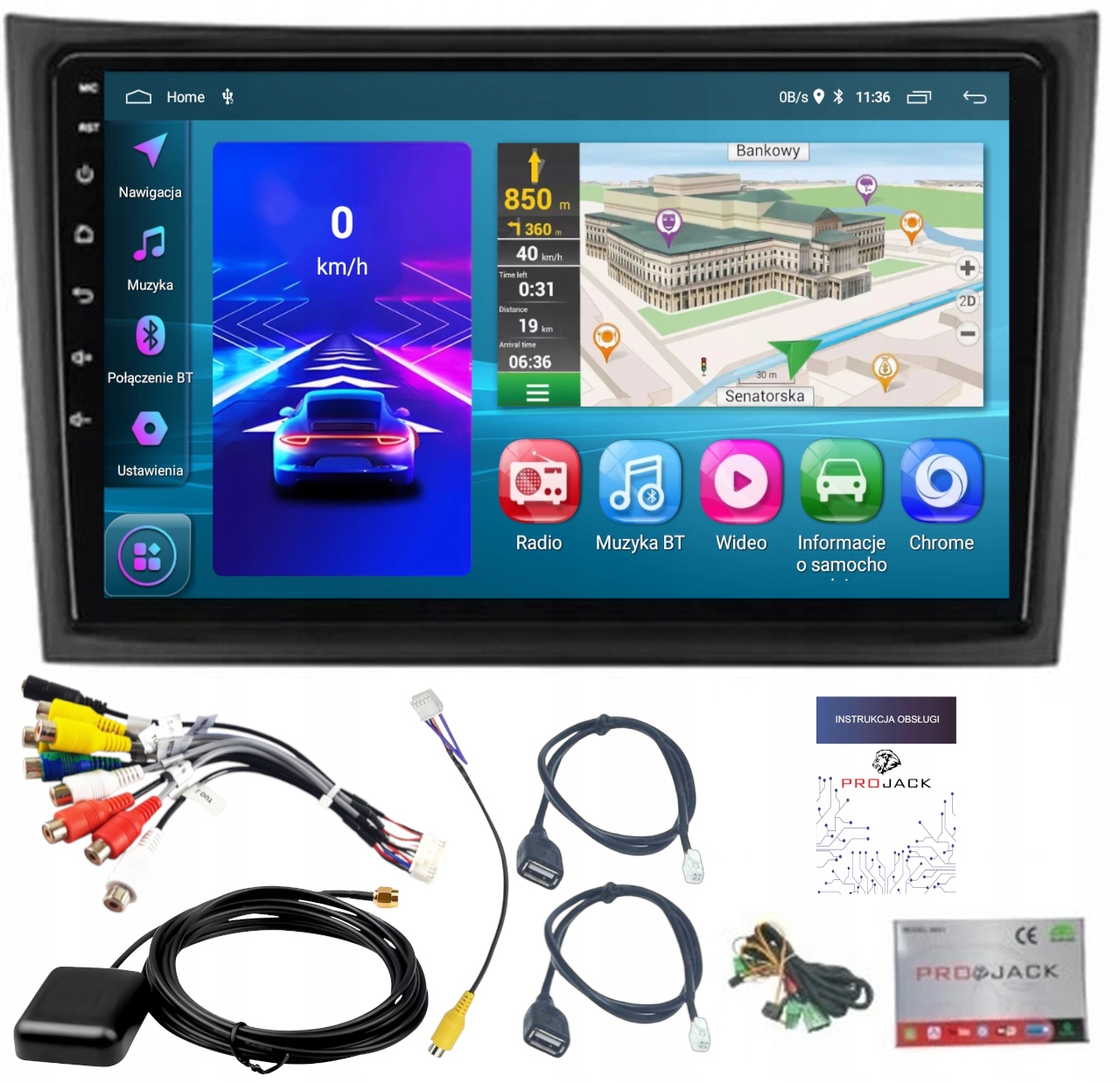 Autorádio Gps Volvo XC90 2003-2013 Carplay Android Auto 2GB 64GB