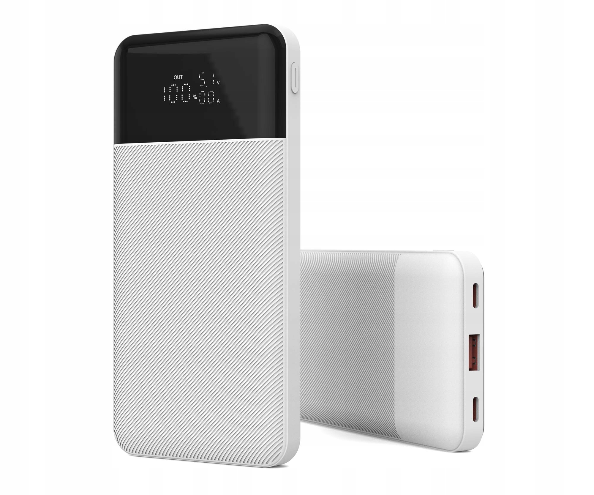 Powerbank Silver Monkey Smart 20 000 mAh 22.5W Biały