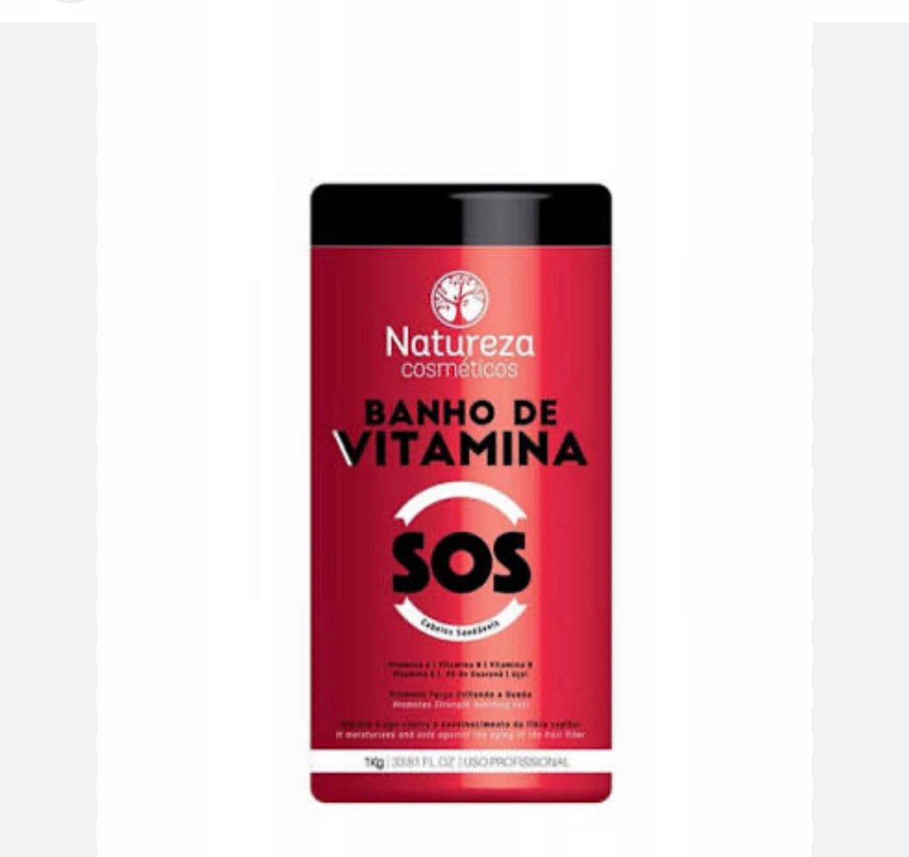 Natureza Banho de Vitamina Sos maska na vlasy 1 kg