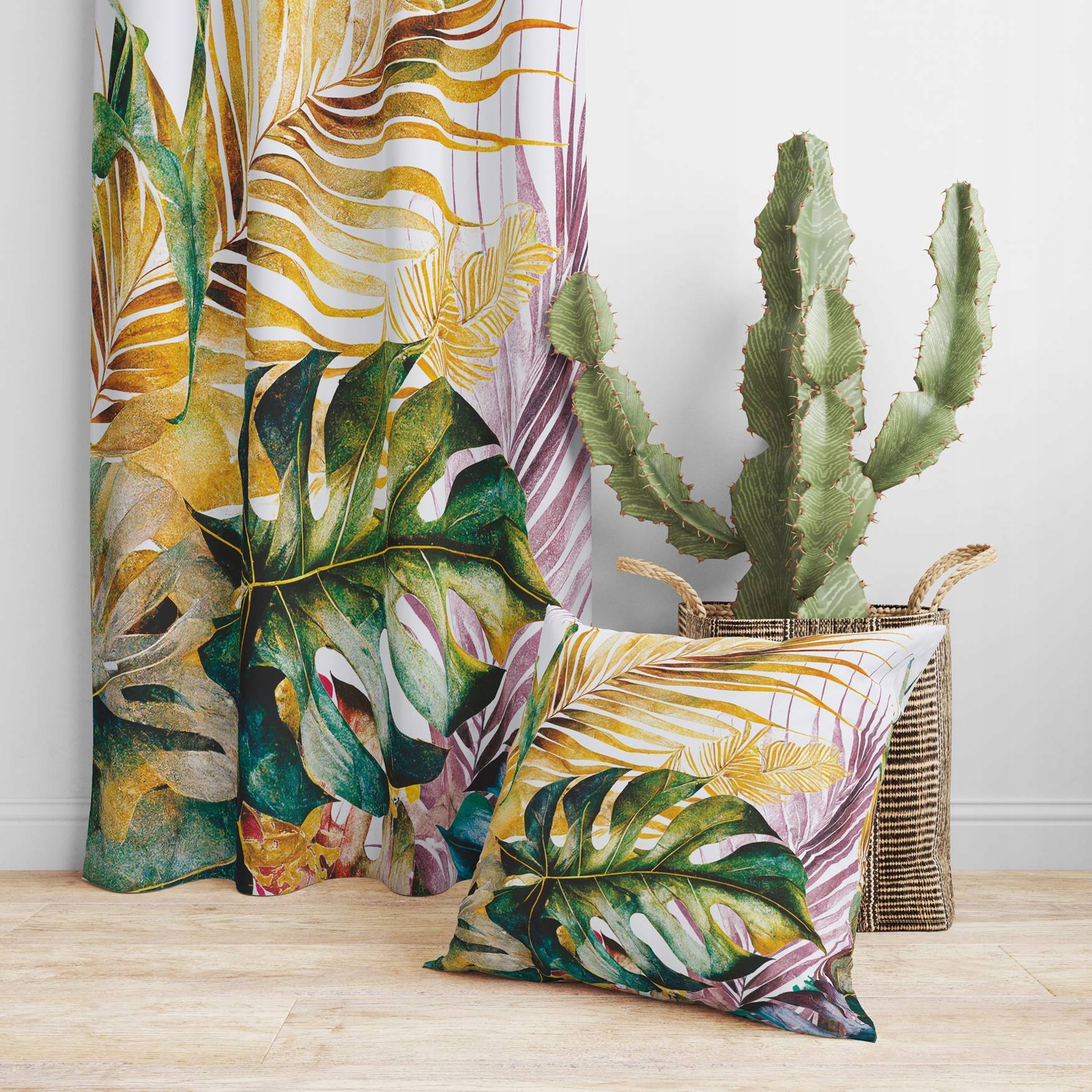 POSZEWKA NA PODUSZKĘ DEKORACYJNA 40x40 JASIEK 126 Wymiary poduszki 40x40cm