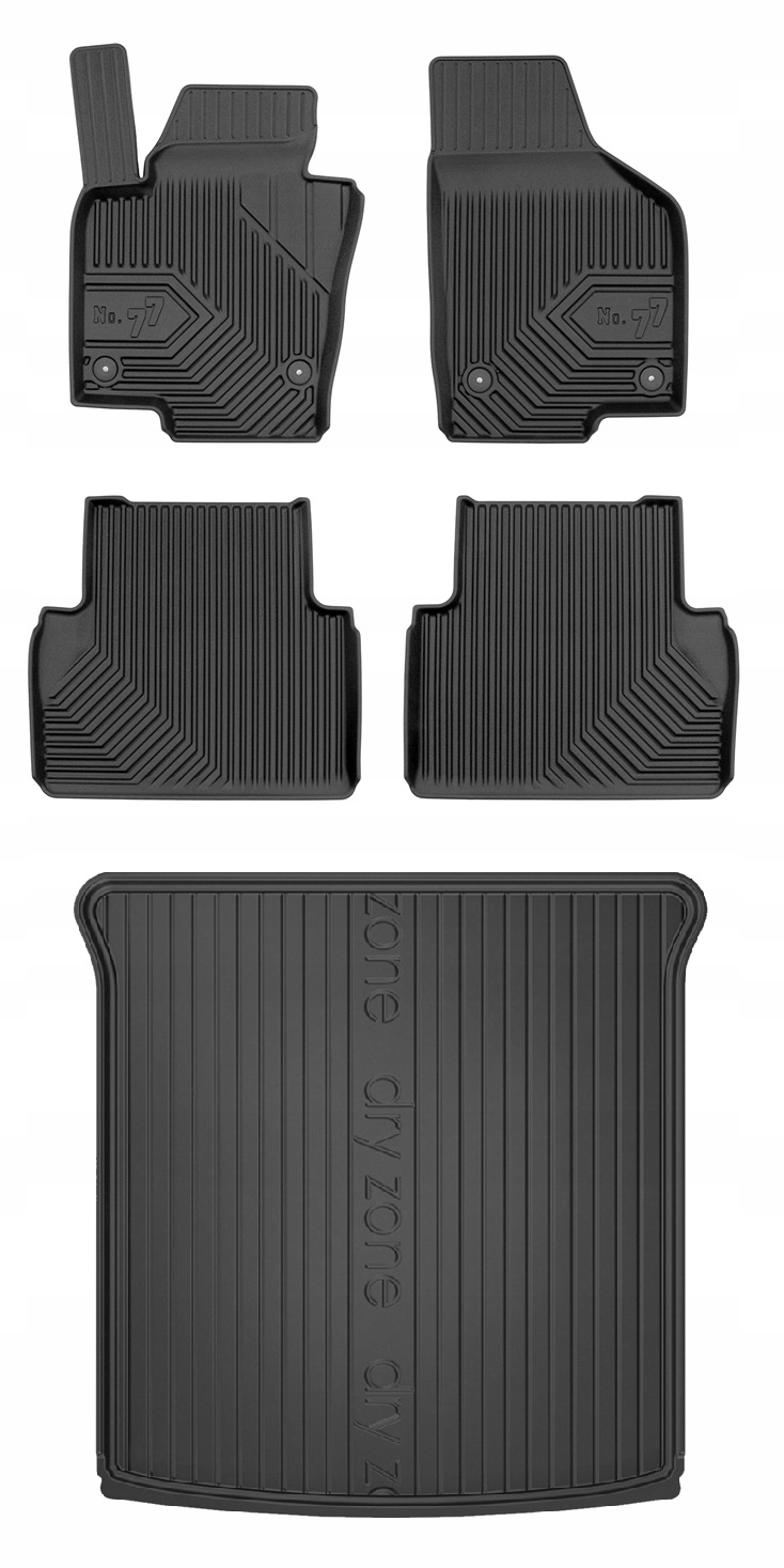 Set 77 Koberce a rohože Seat Alhambra 2 2010-2020 z
