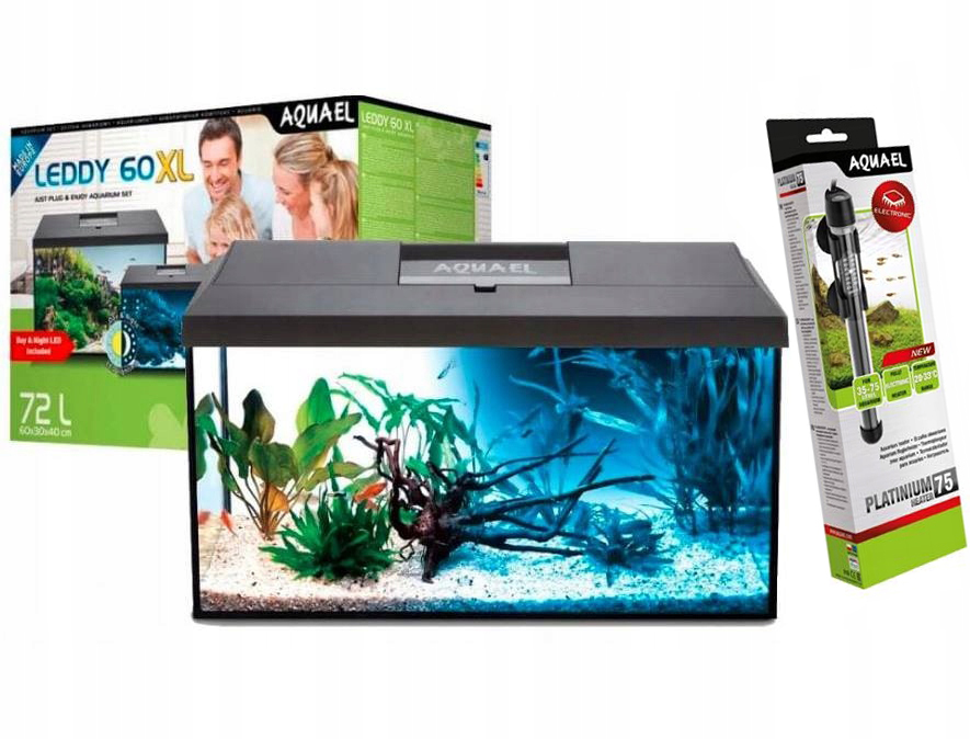 

Aquael Leddy Set XL 72L Z Grzałką Platinium 75W
