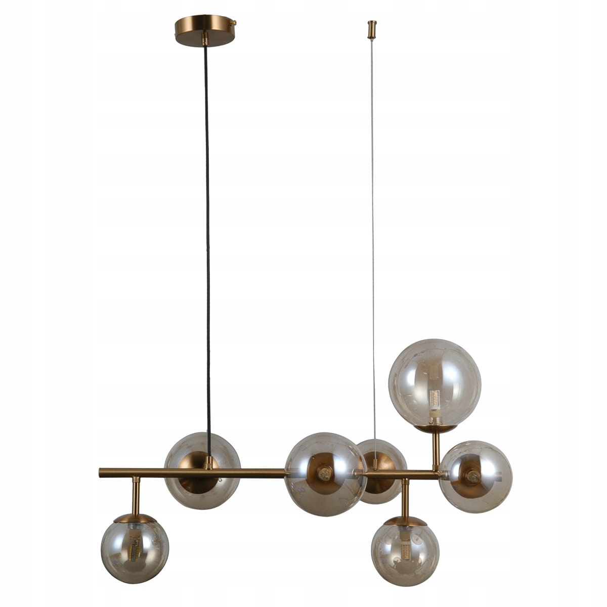 Luster Italux Frontera moderný zlatý PND-40423-7A