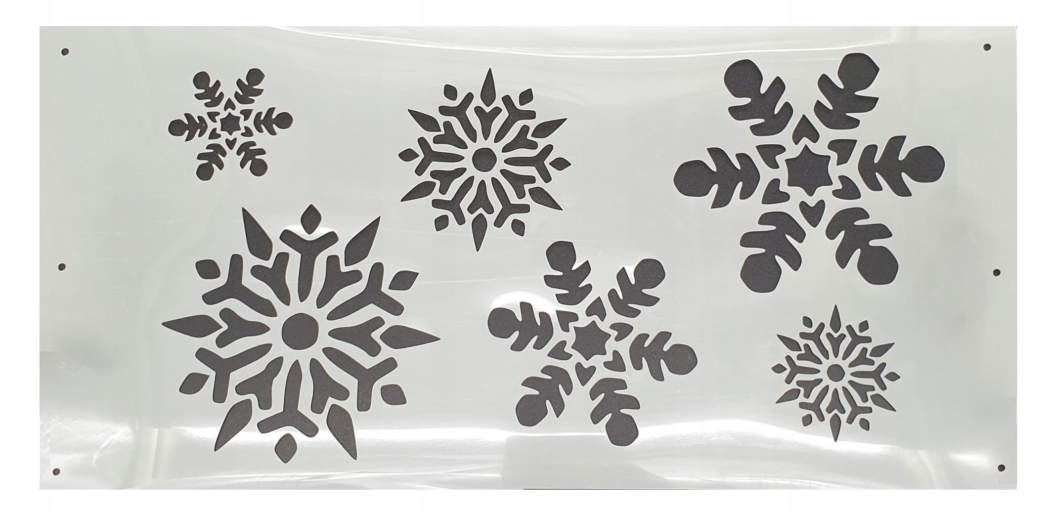 

Szablon świąteczny dekoracji tortu ciast Śnieżynki