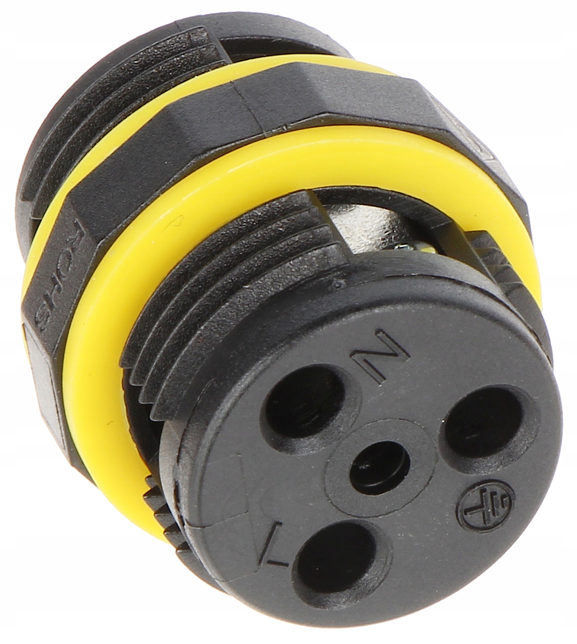 MUFA POŁĄCZENIOWA HERMETYCZNA IP68 PRZELOTOWA 3PIN Model PUSZKA HERMETYCZNA IP68PUH-3P