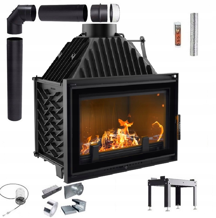 Krbová Vložka Litinová Olivia 16 Deco Eko Sada Trubky Lufty