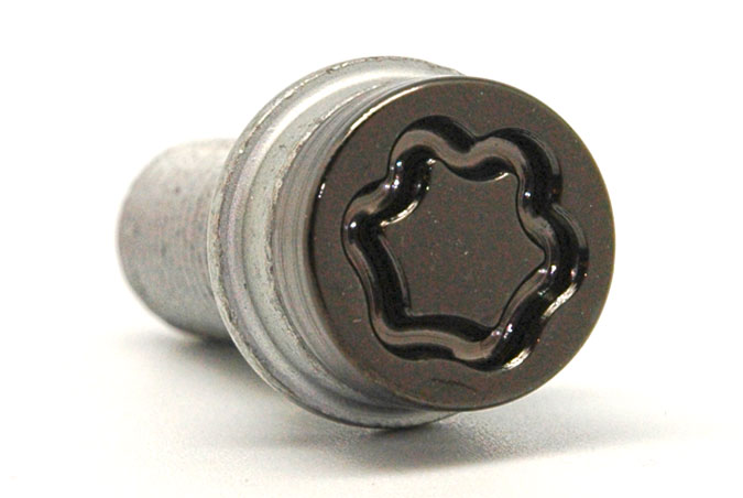 Чорні кріпильні гвинти 14x1. 5x27 конус sw17