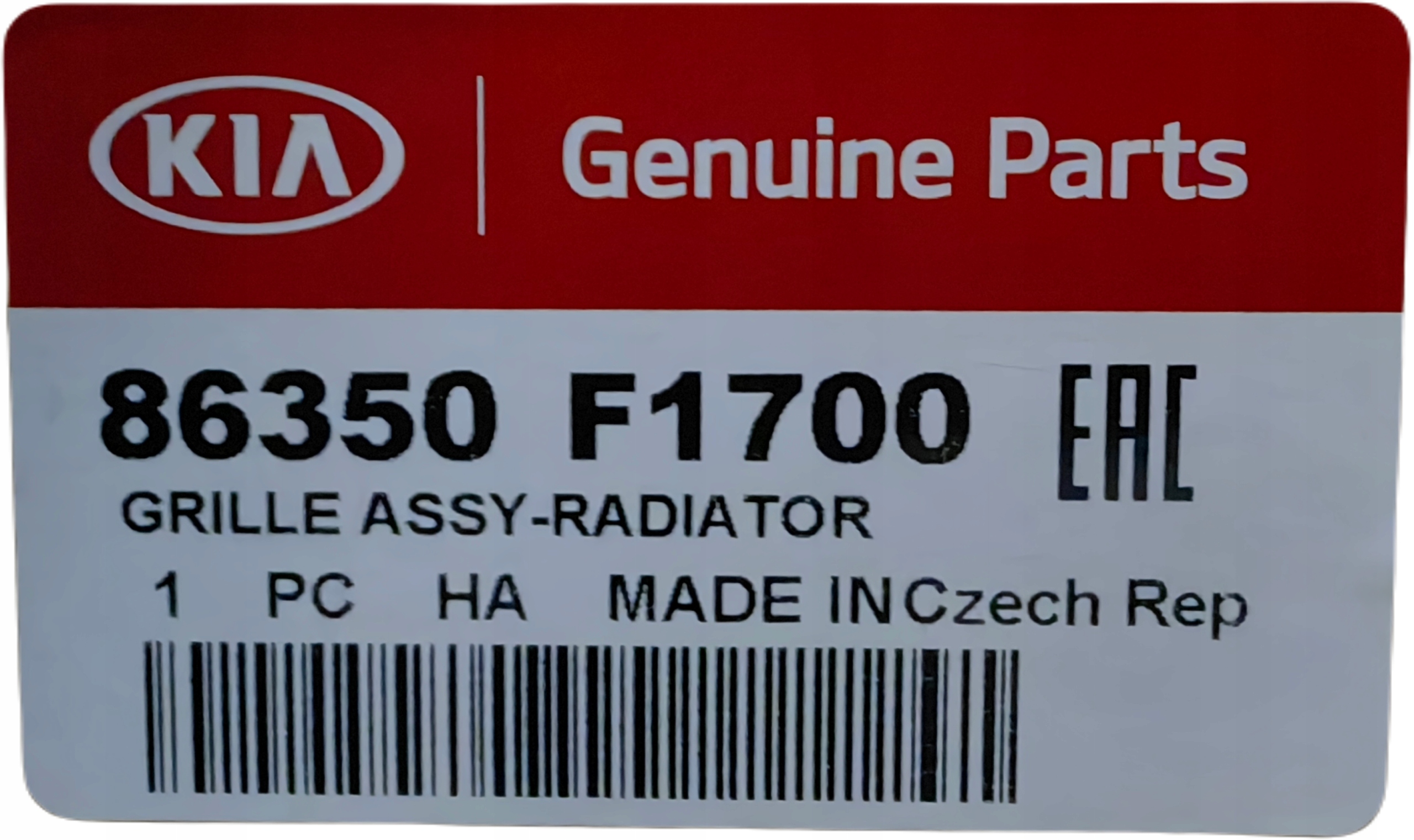 OE KIA SPECTRA SKRZYNKA BEZPIECZNIKÓW 919552F010 Jakość części (zgodnie z GVO) O - oryginał z logo producenta pojazdu (OE)
