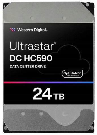 Wd Ultrastar DC HC590 24TB Data Center Hdd Sata Se 0F65684