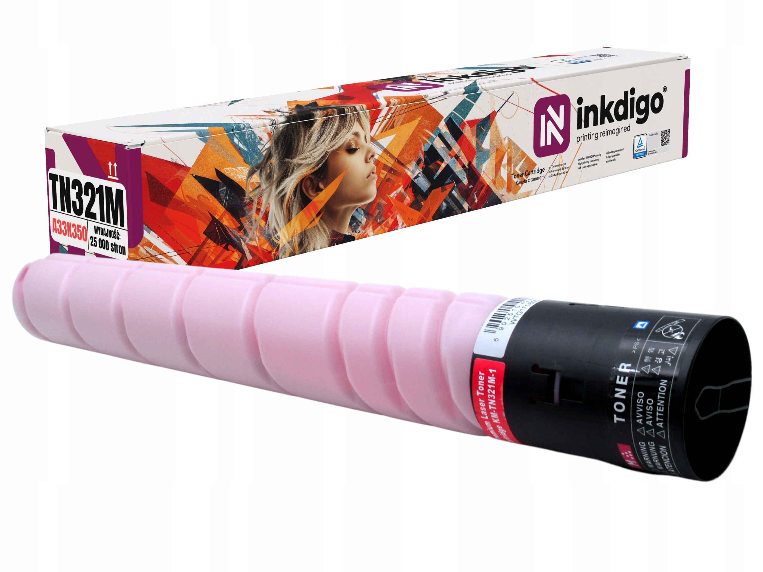 Toner Pro Konica Minolta C224e C284 C364e TN321M