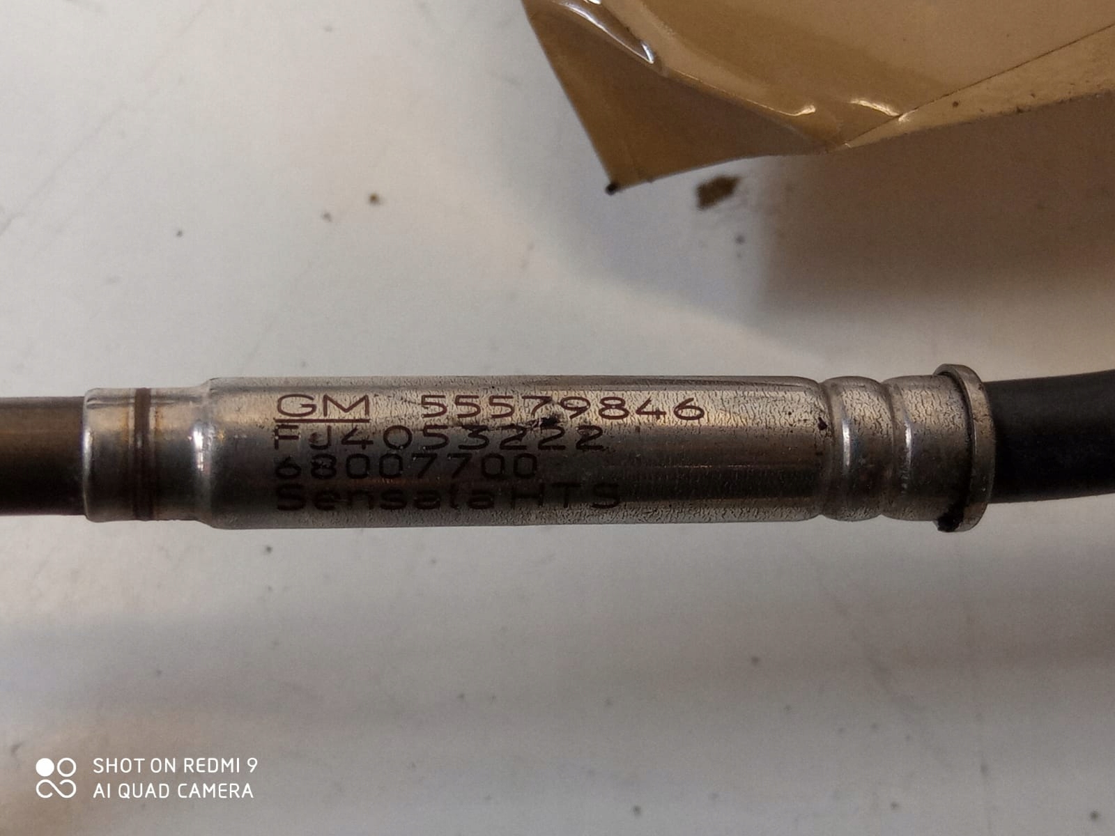 OPEL INSIGNIA Sensor SONDA TEMPERATURY Gase 2.0