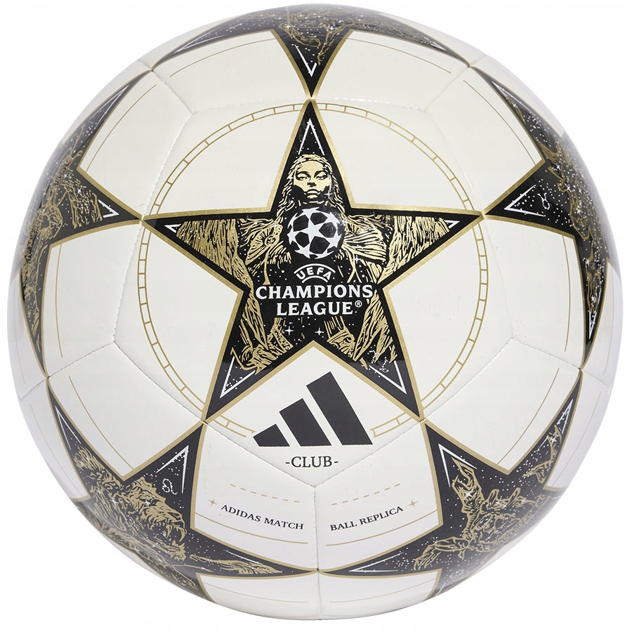 Piłka Nożna Adidas Real Madryt Champions League szyta KC0996 r 5
