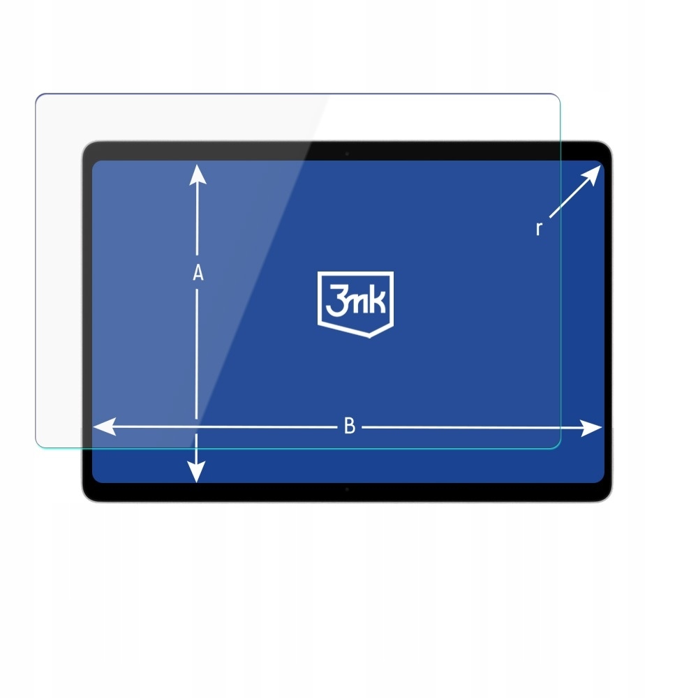 Szkło hybrydowe na wymiar przekątna ekranu do 17'' 3mk FlexibleGlass Lite