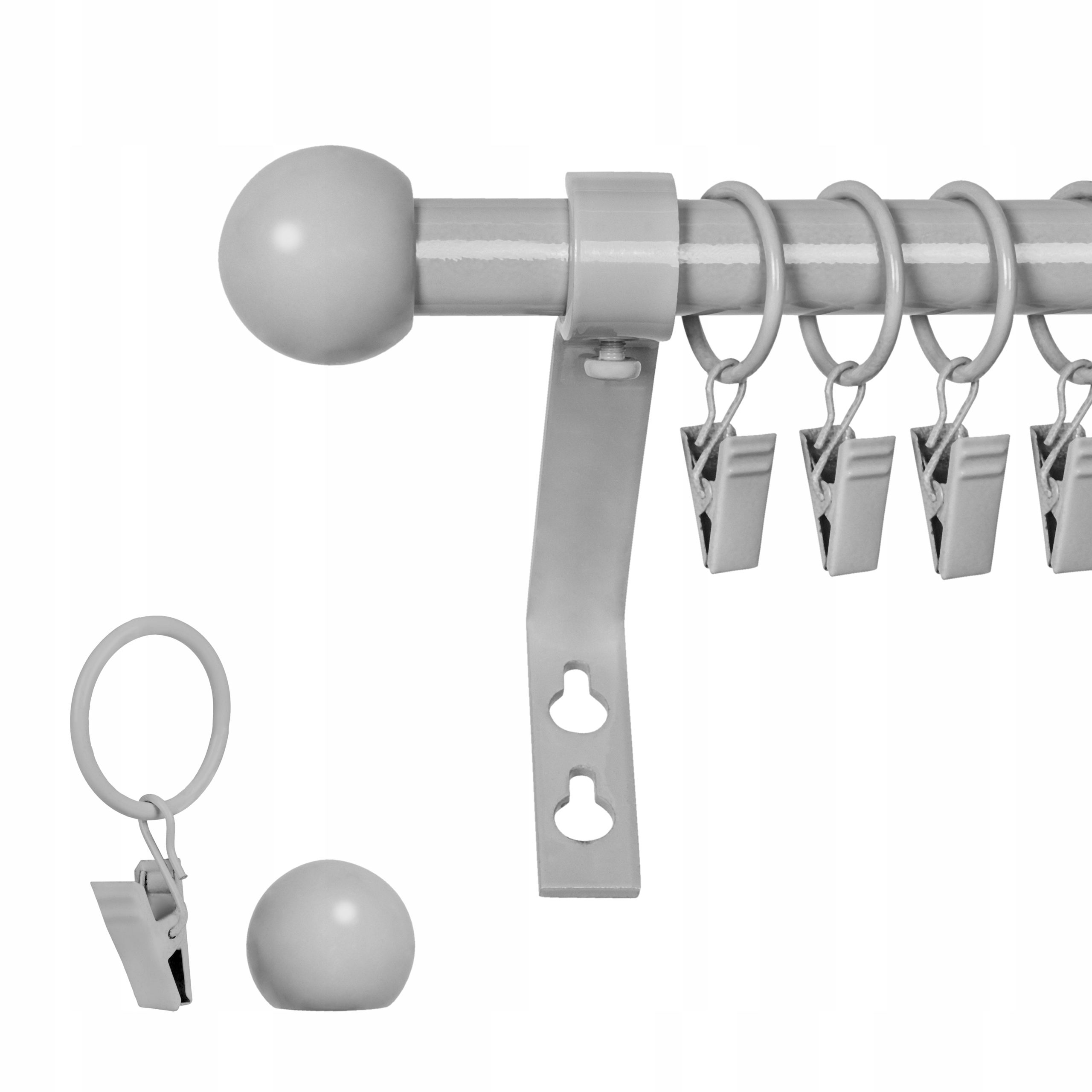 

Karnisz Metalowy Fi 16 Pojedynczy 240 CM Metal