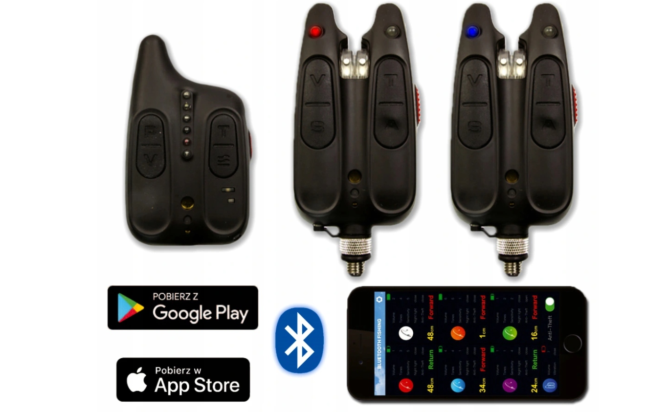 Elektroniczny sygnalizator brań Mistrall Centralka Bluetooth