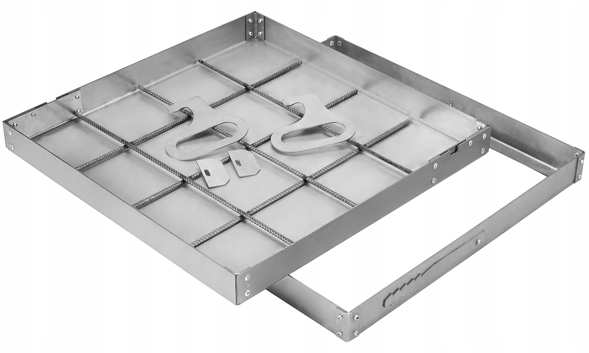 Revízny poklop Studzienka 300x300x100 mm Nerezová Oceľ Lock System A15