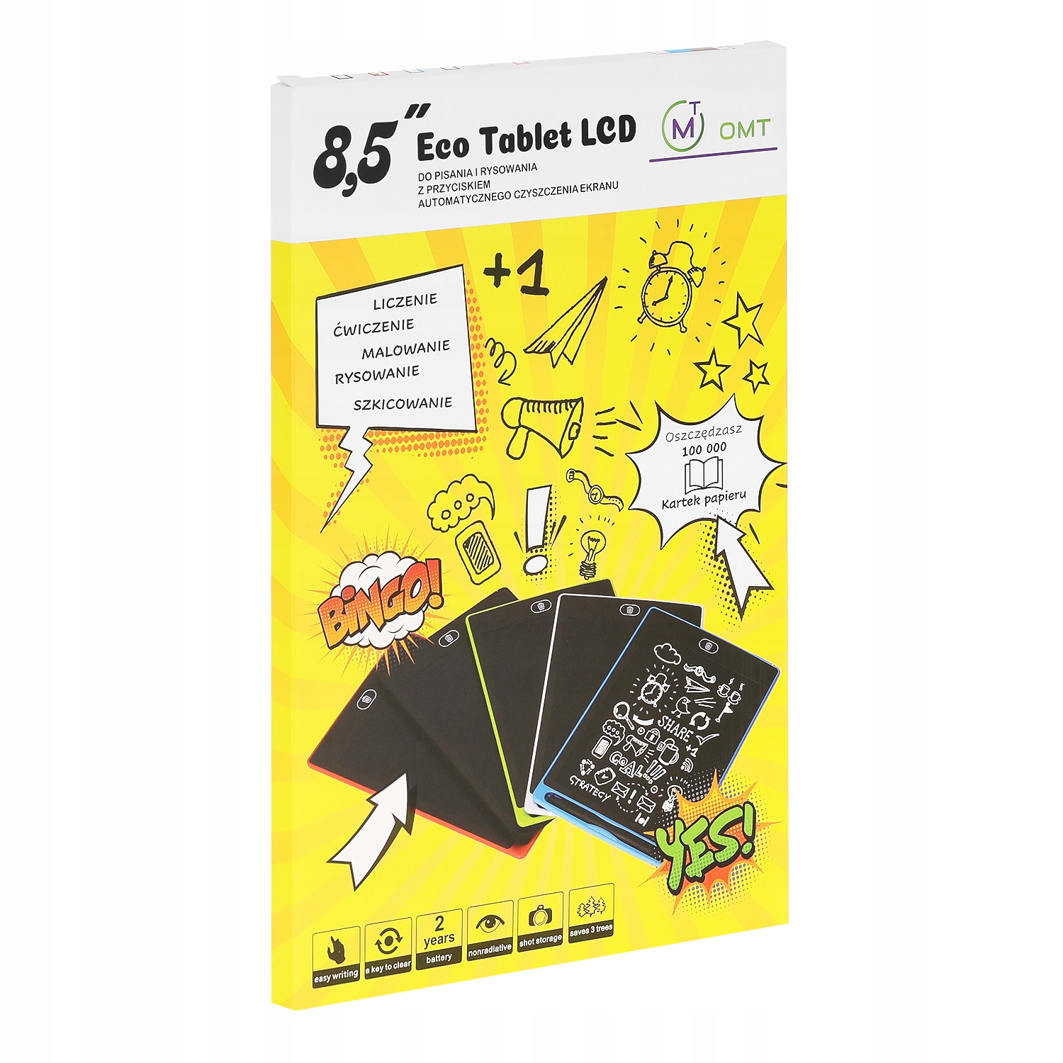 Tablet graficzny XXL 12" ZNIKOPIS LCD KOLOROWY DUŻY DLA DZIECI PREZENT Płeć chłopcy dziewczynki