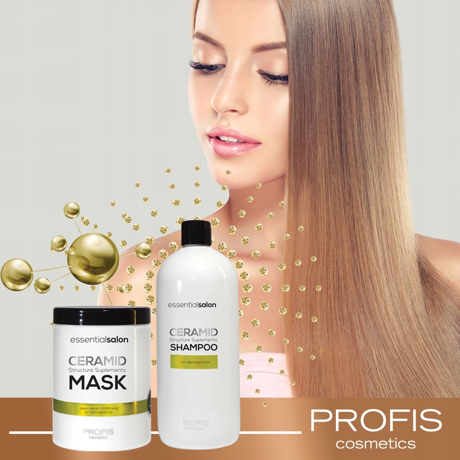 PROFIS CERAMID Maska do włosów zniszczonych 1000ml Marka Profis